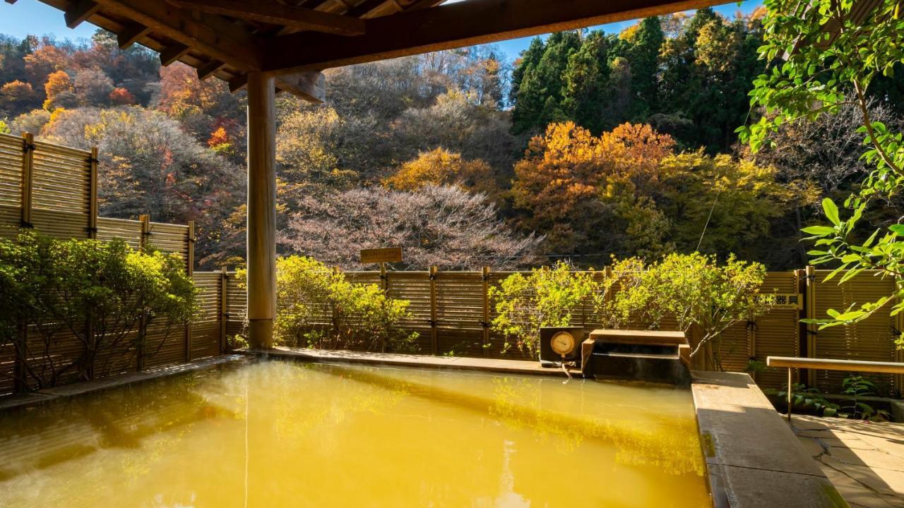Fukuichi Hotel Shibukawa Bagian luar foto