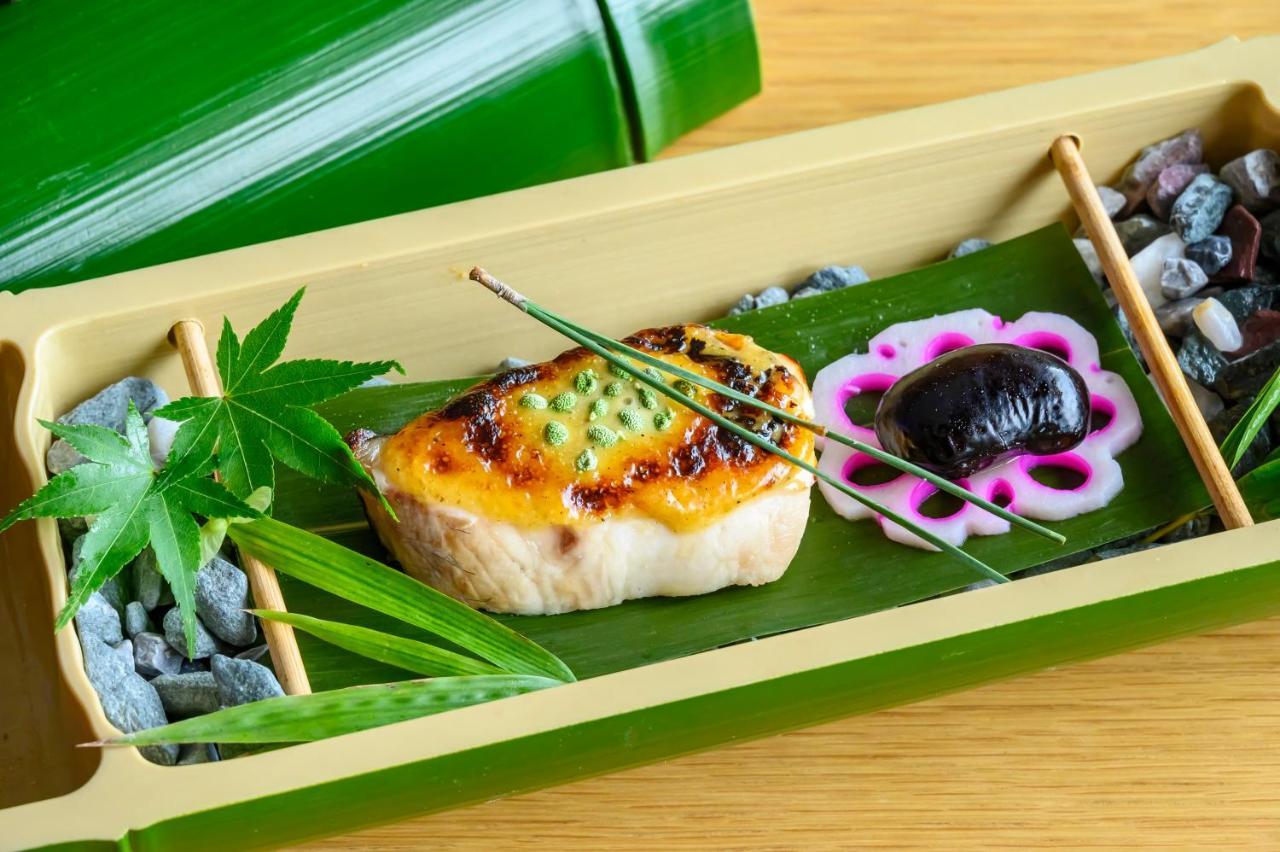 Fukuichi Hotel Shibukawa Bagian luar foto