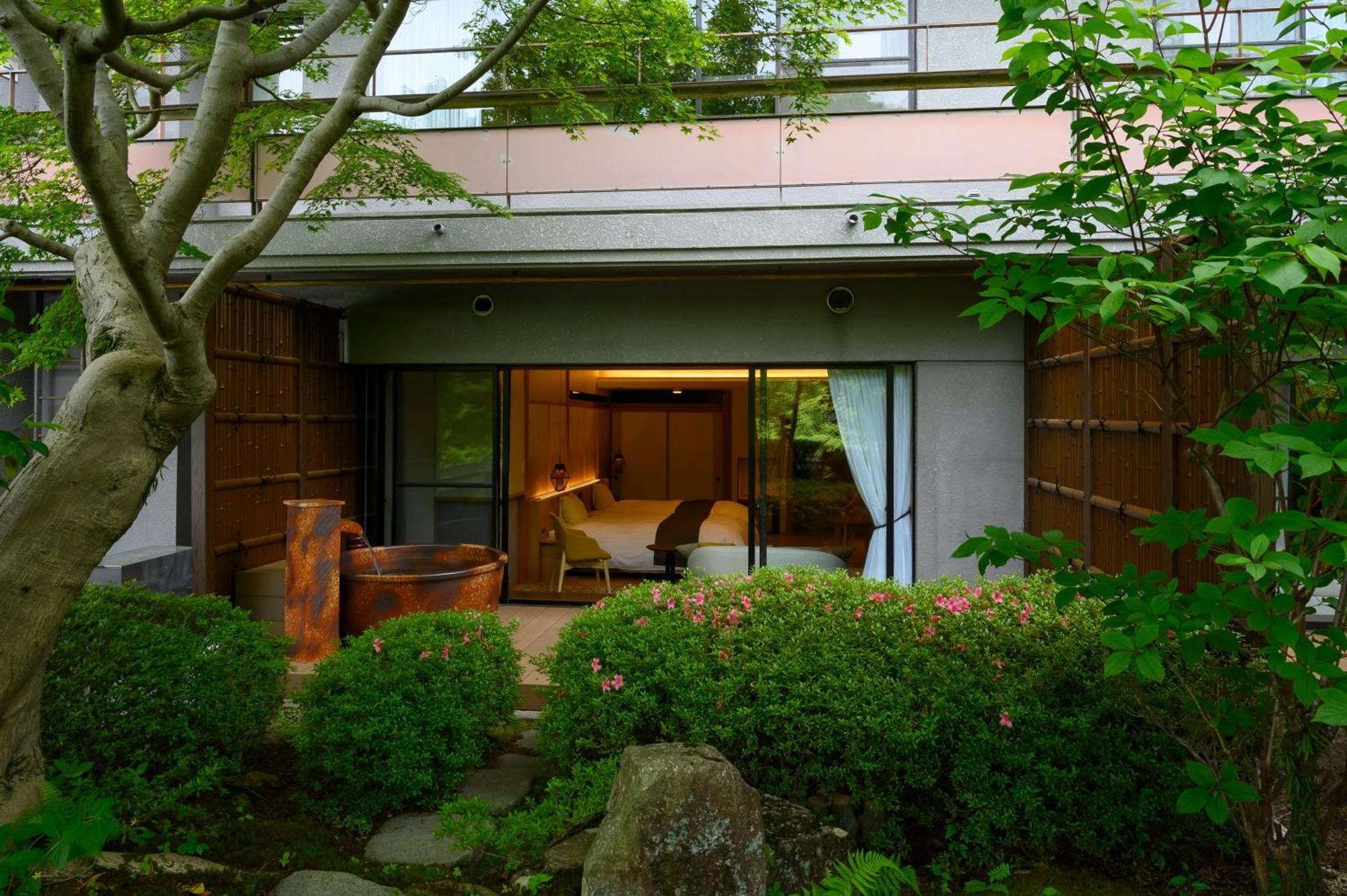 Fukuichi Hotel Shibukawa Bagian luar foto