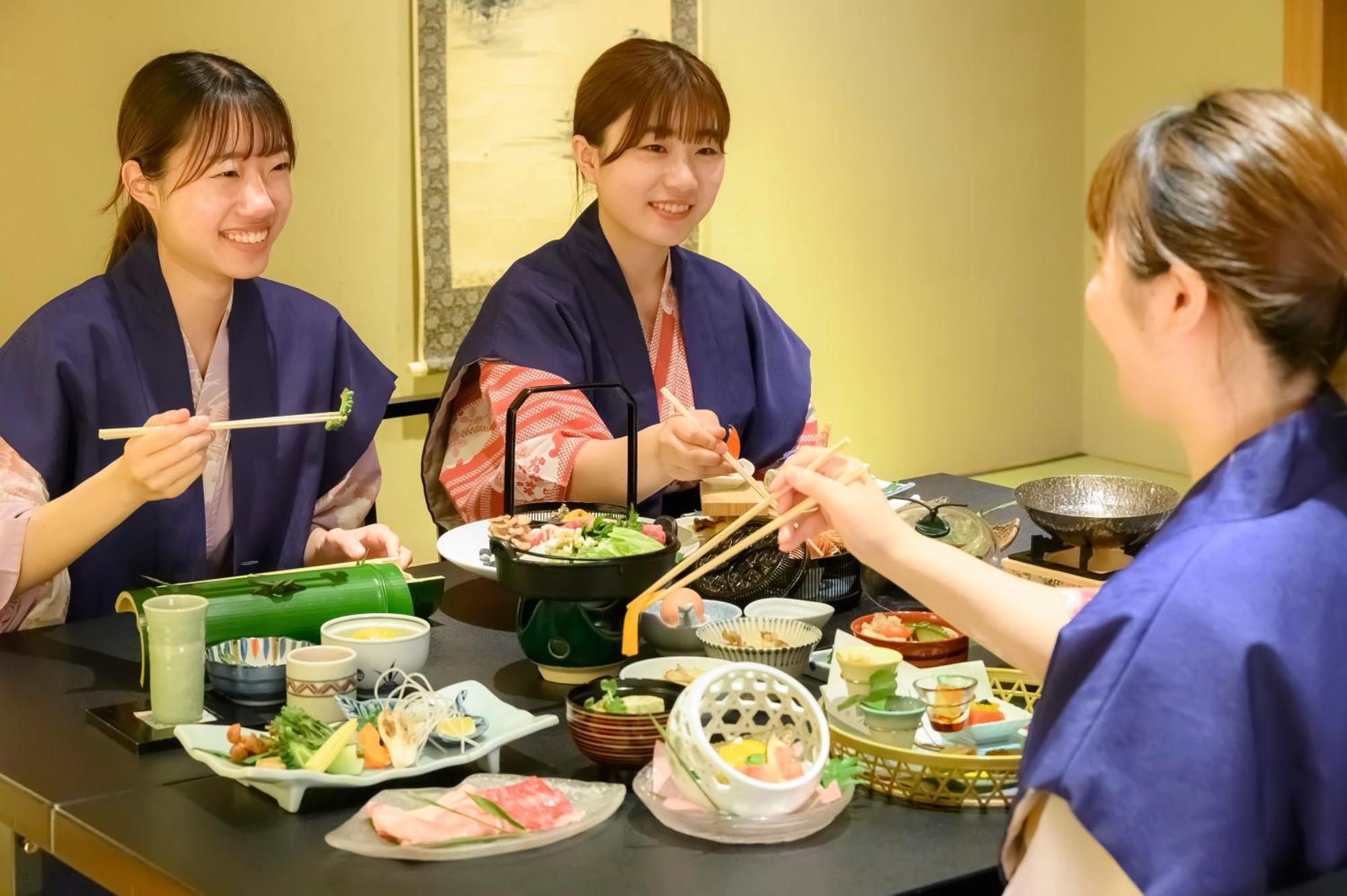 Fukuichi Hotel Shibukawa Bagian luar foto