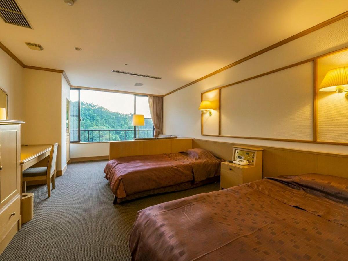 Fukuichi Hotel Shibukawa Bagian luar foto