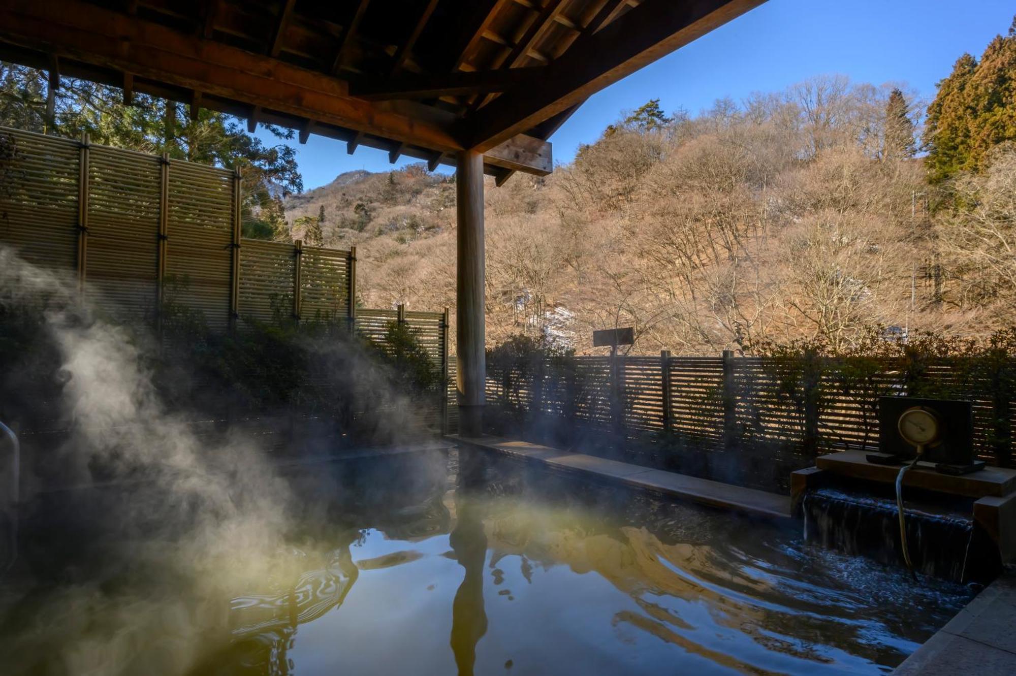 Fukuichi Hotel Shibukawa Bagian luar foto