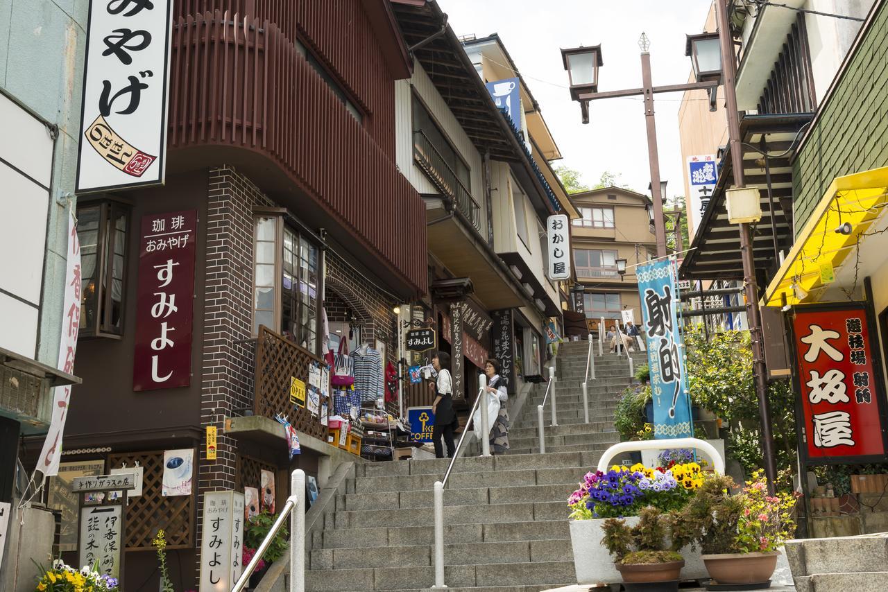 Fukuichi Hotel Shibukawa Bagian luar foto