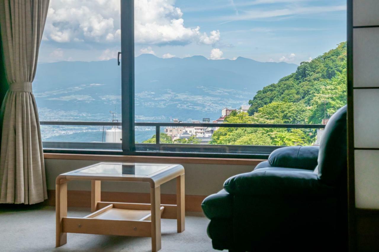 Fukuichi Hotel Shibukawa Bagian luar foto